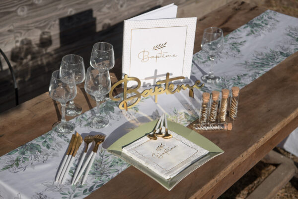 centre de table baptême