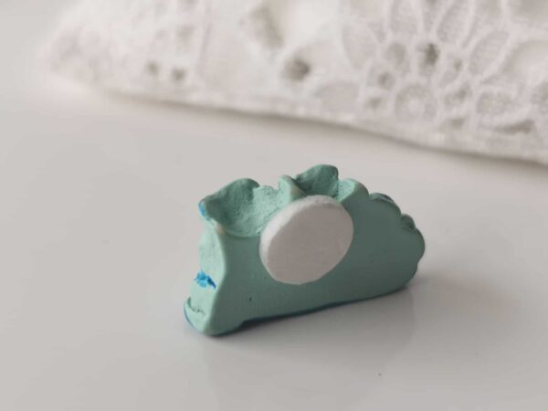 chausson bleu sticker