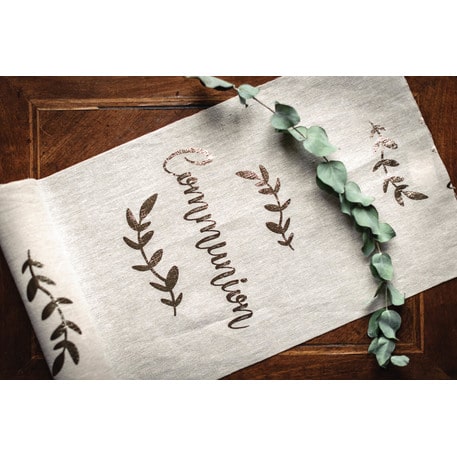 chemin de table communion en lin