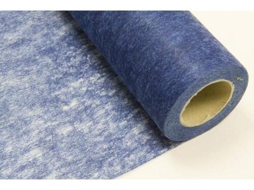 chemin de table bleu marine