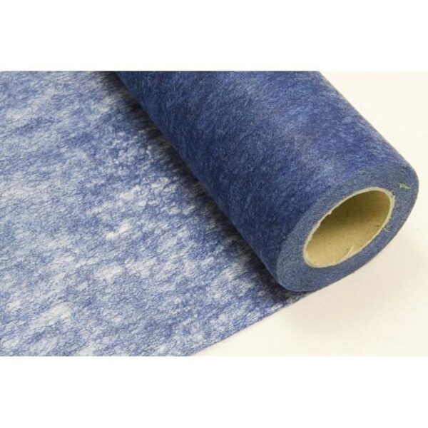 chemin de table bleu marine