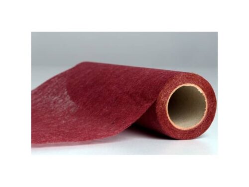 chemin de table intissé bordeaux