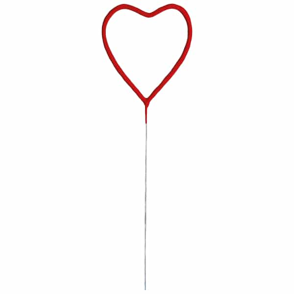 cierge magique coeur rouge xl