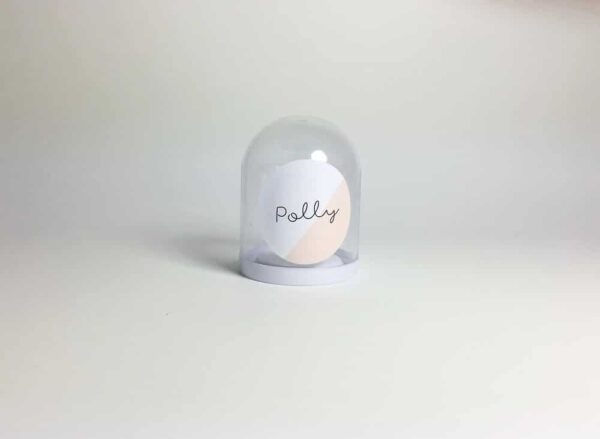 Contenant dragées Cloche - Base Noire