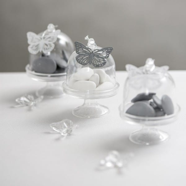 Cloche à dragées  sur pied - Plexi