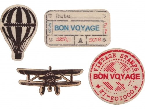 deco à parsemer theme voyage