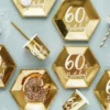deco anniversaire 60 ans or