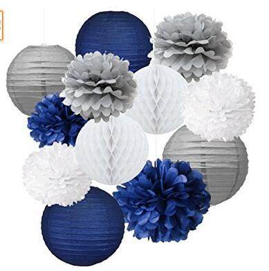 Décoration de salle boule et pompon