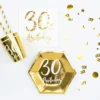 deco anniversaire 30 ans or