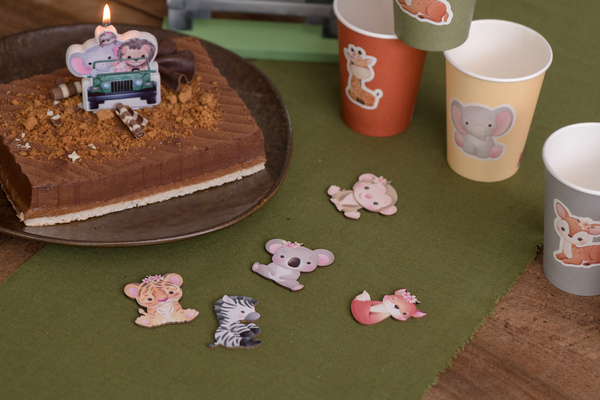 décor safari a parsemer explorateur