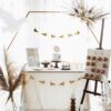 deco communion blanc et or