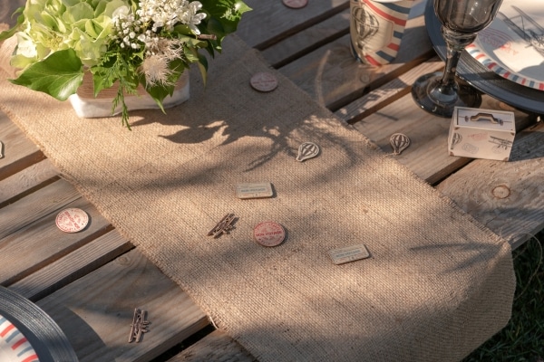 deco à parsemer theme voyage