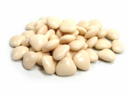 Dragées coeur ivoire