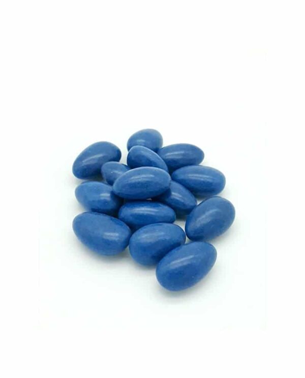 dragées amandes bleu marine