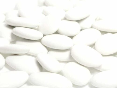 dragees chocolat pas cher coloris blanc