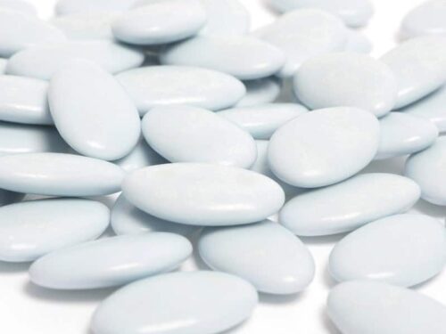 dragees chocolat bleu ciel