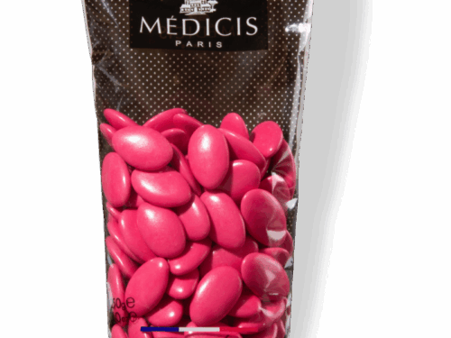 dragees chocolat magenta medicis