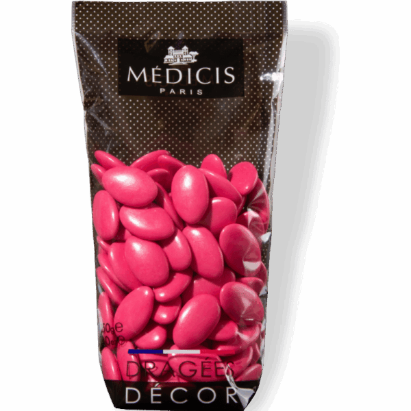 dragees chocolat magenta medicis