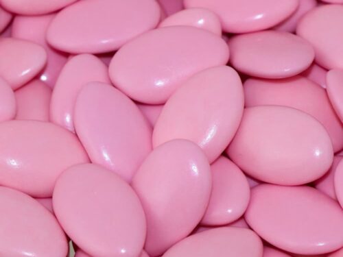 dragees-chocolat-rose pas cher 1 kg