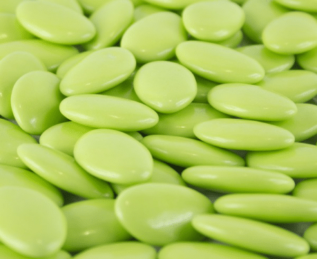 dragées chocolat vert bambou
