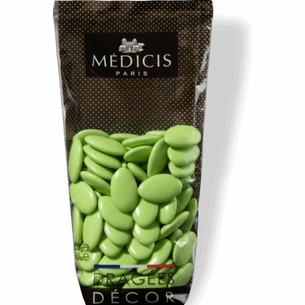dragees chocolat vert bambou medicis