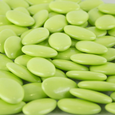 dragées chocolat vert bambou