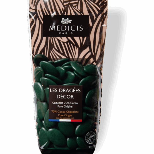 dragees-chocolat-vert foncé oxford-médicis