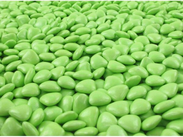 dragées coeur vert