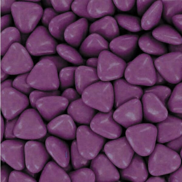 dragees coeur violet