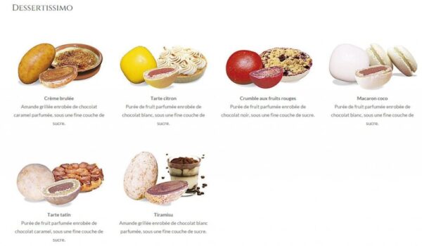 Dragées tarte citron - 500gr