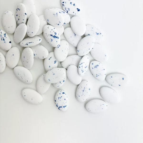 dragees marbré bleu