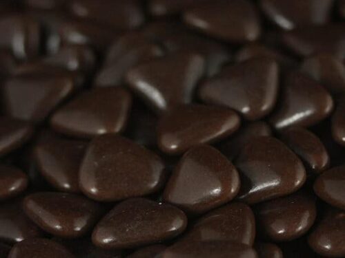 dragées mini coeur chocolat