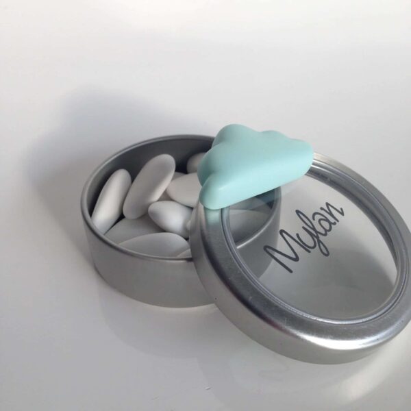 Boite en metal dragees