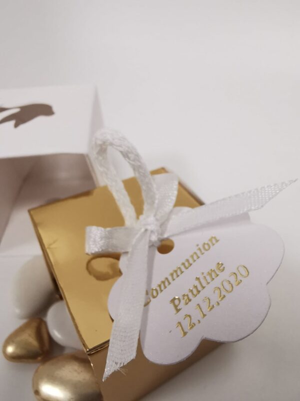 etiquette a dragees communion