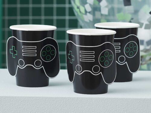 gobelet anniversaire manette de jeux vidéo