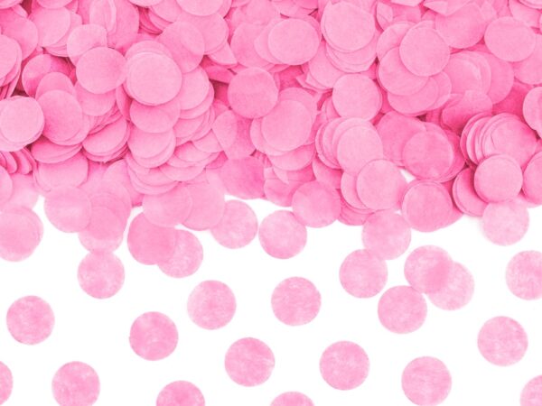 gender reveal fille canon a confettis rose