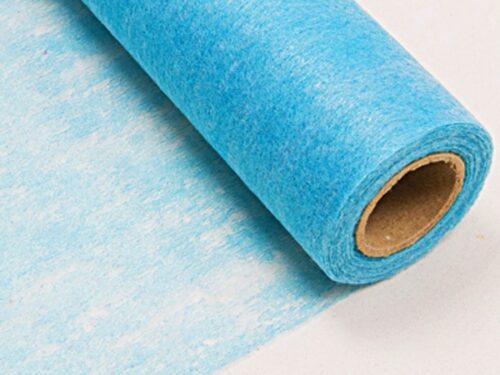 chemin de table turquoise