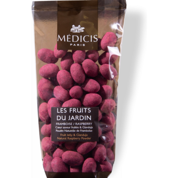 Dragées fruits du jardins framboise médicis