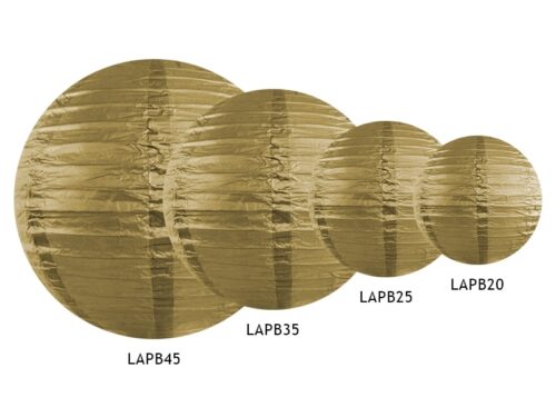 lampions-boules chinoises-or