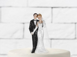 figurine mariage-main dans la main
