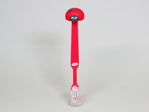 brosse à dent coccinelle rouge