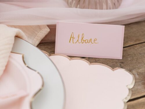 marque place bi color rose