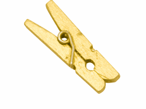 mini-pinces-a-linge- doré or