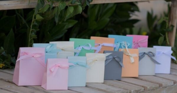 pochon à dragée ivoire