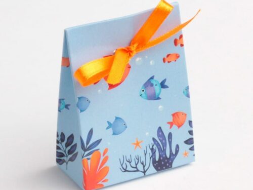 Contnant dragées poissons