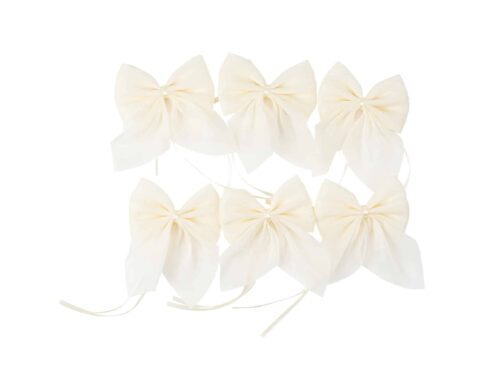 noeud scintillant blanc