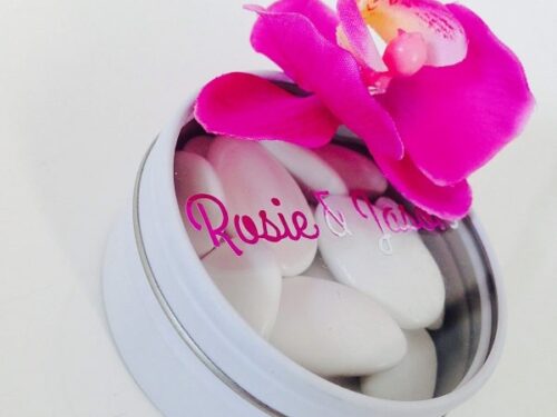 Orchidées Mauve -GM-Lot de 6