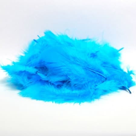 Plume turquoise - Lot de 20