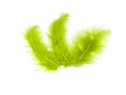 plumes vert anis