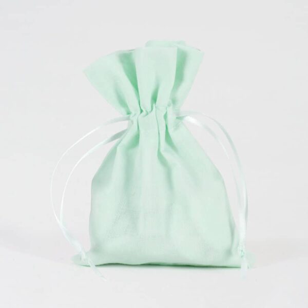 Pochon en tissu Vert Mint